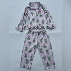 Laura Ashley Toddler Christmas Pajama Set